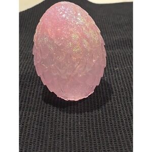 Handmade Resin Dragon Egg Night Light Flashing Colors 3 Stages 743